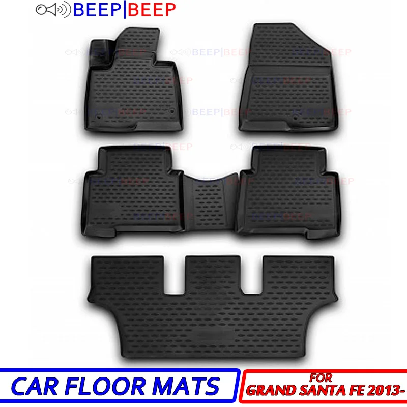 For Hyundai Grand Santa Fe 2013- car floot mats carpets auto floor dustproof skidproof car styling interior decoration
For Hyundai Grand Santa Fe 2013- car floot mats carpets auto floor dustproof skidproof car styling interior decoration