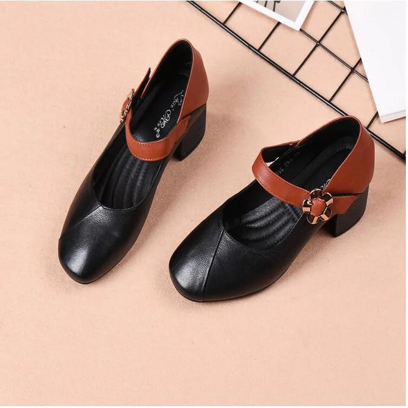 RUSHIMAN Vintage Flat Shoes Women 2019 Spring new Genuine Leather shoes comfortable Casual Pregnant Women Shoes
RUSHIMAN Vintage Flat Shoes Women 2019 Spring new Genuine Leather shoes comfortable Casual Pregnant Women Shoes
