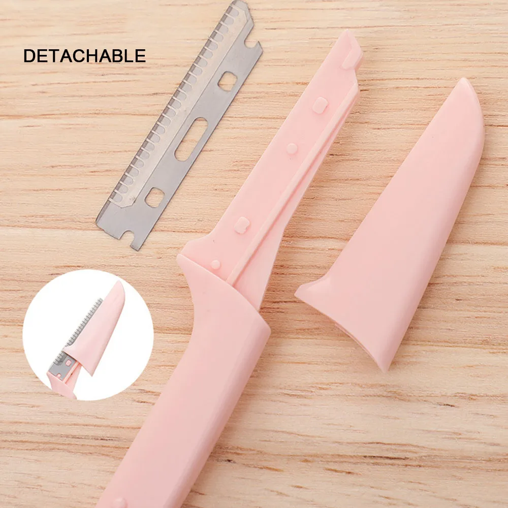 3Pcs Eyebrow Shaver Shaping Knife Razor Stainless Steel Blade Safety Foldable Plastic Handle Hair Removal Makeup Beauty Tool
3Pcs Eyebrow Shaver Shaping Knife Razor Stainless Steel Blade Safety Foldable Plastic Handle Hair Removal Makeup Beauty Tool