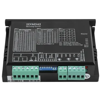 2DM542 4A Driver Controller 24-48V 32-bit ARM Control Chip for CNC 57/60 Two-Phase Stepper Motor
2DM542 4A Driver Controller 24-48V 32-bit ARM Control Chip for CNC 57/60 Two-Phase Stepper Motor