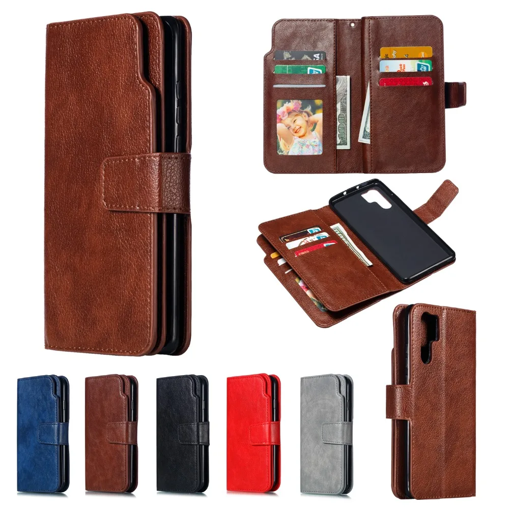 9 Card Slot Wallet Case For Huawei P30 Pro Case Luxury PU Leather Stand Flip Cover For Huawei P30 Plus P30 Pro Retro Shell EEMIA
9 Card Slot Wallet Case For Huawei P30 Pro Case Luxury PU Leather Stand Flip Cover For Huawei P30 Plus P30 Pro Retro Shell EEMIA