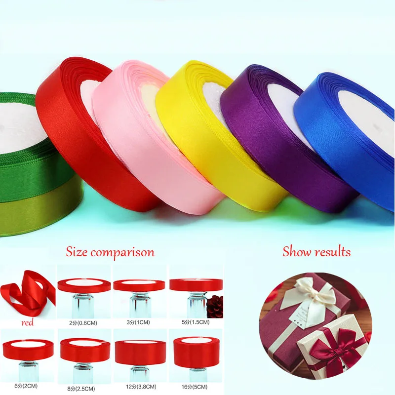 25Yards/25mm Silk Satin Ribbons handmade crafts christmas rolls DIY sewing grosgrain ribbon for wedding Gifts Wrapping Supplies
25Yards/25mm Silk Satin Ribbons handmade crafts christmas rolls DIY sewing grosgrain ribbon for wedding Gifts Wrapping Supplies