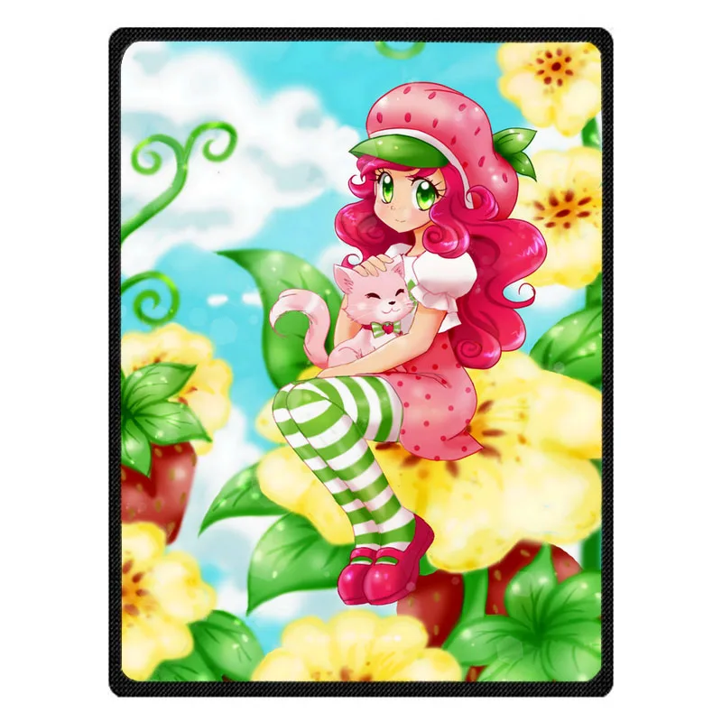 Super Soft Flannel Fleece Cartoon Girl&Strawberry Shortcake Print Blankets Custom Sofa Cover Winter Warm Sheets Baby Throw Blank
Super Soft Flannel Fleece Cartoon Girl&Strawberry Shortcake Print Blankets Custom Sofa Cover Winter Warm Sheets Baby Throw Blank