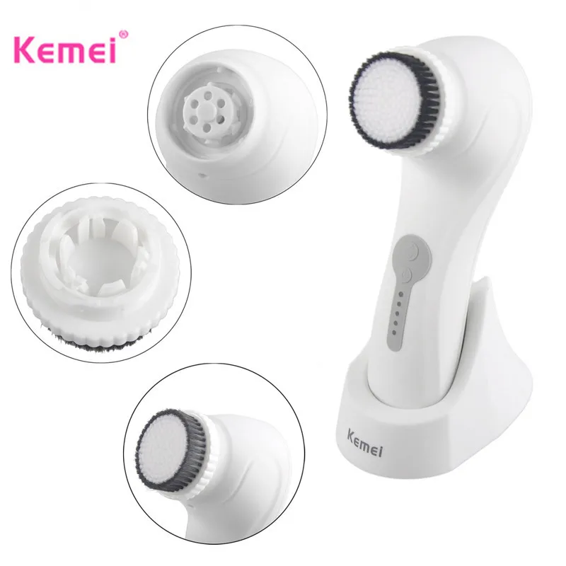 Kemei Skin Beauty Brush Massager Electric Wash Face Body Care Machine Ultrasonic Skin Equipment Facial Pore Cleaner Waterproof
Kemei Skin Beauty Brush Massager Electric Wash Face Body Care Machine Ultrasonic Skin Equipment Facial Pore Cleaner Waterproof