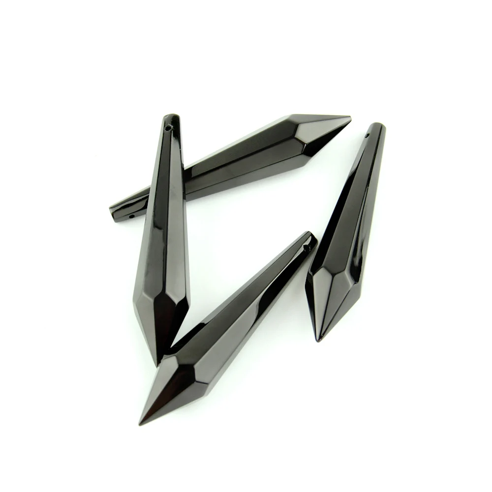 Hot Wholesales 80mm 10pieces Black Crystal Lighting Prism Parts Glass Crystals Icicle U Drop Pendant For Sale
Hot Wholesales 80mm 10pieces Black Crystal Lighting Prism Parts Glass Crystals Icicle U Drop Pendant For Sale