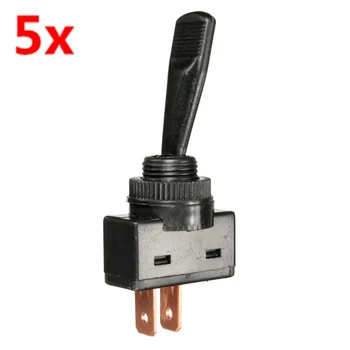 5PCS 12V 20A For Car Boat Dash Light Board Panel Long ON OFF SPST ON-OFF Toggle Switch
5PCS 12V 20A For Car Boat Dash Light Board Panel Long ON OFF SPST ON-OFF Toggle Switch