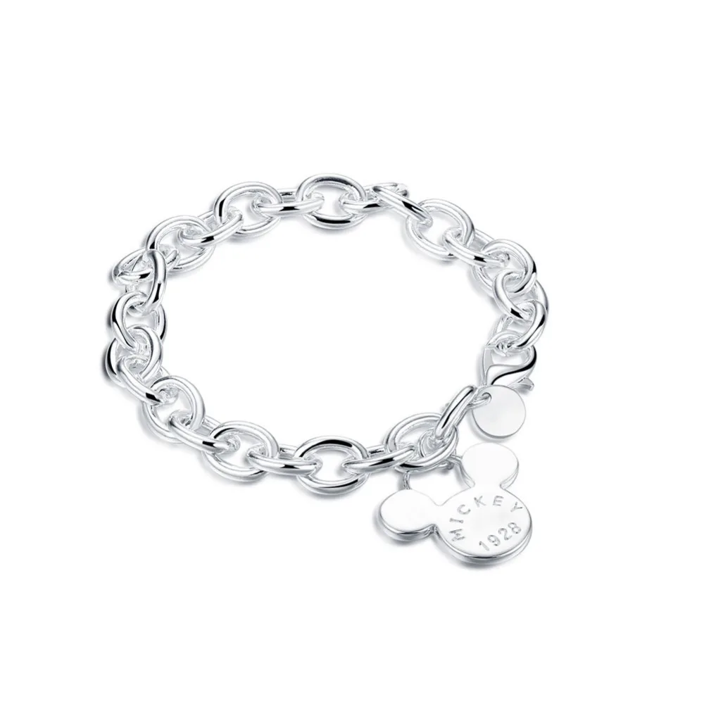 H289 2017 new top quality Silver Plated&Stamped 925 lovely mouse head tag Bracelet Women wedding jewerly
H289 2017 new top quality Silver Plated&Stamped 925 lovely mouse head tag Bracelet Women wedding jewerly