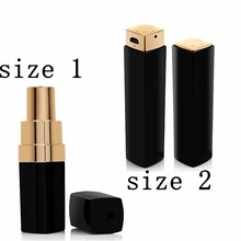 New Fashion woman Luxury cc makeup Lipstick Power Bank 3000mAh High Quality External Powerbank portable battery charger