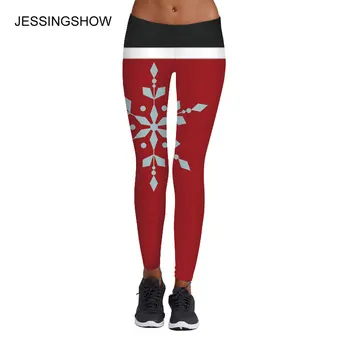 JESSINGSHOW Lady Christmas Leggings Women Deportivas Mujer Fitness Workout Trousers Elastic High Waist Pants Leggins Jeggings
JESSINGSHOW Lady Christmas Leggings Women Deportivas Mujer Fitness Workout Trousers Elastic High Waist Pants Leggins Jeggings