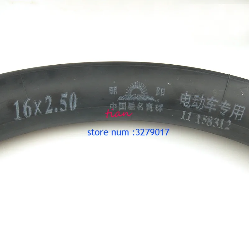 inner tube 16x1.75 /2.125/2.50/2.70/3.0 with Bent Angle Valve Stem or Straight valve fits gas electric scooter&e-Bike
inner tube 16x1.75 /2.125/2.50/2.70/3.0 with Bent Angle Valve Stem or Straight valve fits gas electric scooter&e-Bike