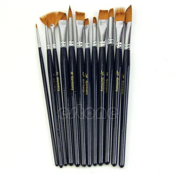 New 12X Artist Paint Brush Set Nylon Hair Watercolor Acrylic Oil Painting SuppliesOCT06
New 12X Artist Paint Brush Set Nylon Hair Watercolor Acrylic Oil Painting SuppliesOCT06