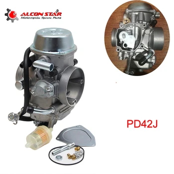 Alconstar-PD42J Motorcycle Carburetor for Hisun 500CC 600CC 700CC HS500 HS700 ATV for Polaris Predator 500 for Yamaha Grizzly
Alconstar-PD42J Motorcycle Carburetor for Hisun 500CC 600CC 700CC HS500 HS700 ATV for Polaris Predator 500 for Yamaha Grizzly