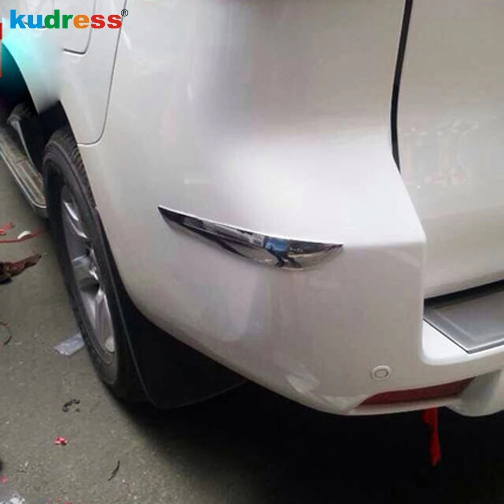 For Toyota LC Prado J150 2014 2015 Chrome Rear Corner Bumper Protector Rubbing Strip Article Trims Decoration Car Styling 2pcs
For Toyota LC Prado J150 2014 2015 Chrome Rear Corner Bumper Protector Rubbing Strip Article Trims Decoration Car Styling 2pcs