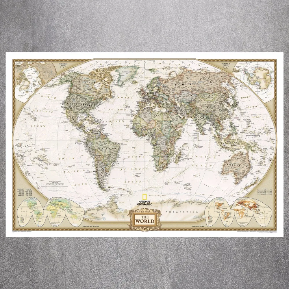 Vintage Large World Map Canvas Art Print Painting Poster Wall Picture For Living Room Home Decorative Bedroom Decor No Frame
Vintage Large World Map Canvas Art Print Painting Poster Wall Picture For Living Room Home Decorative Bedroom Decor No Frame