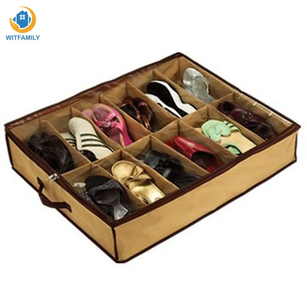 Hot Sale Home Accessories 12Pcs Grid Transparent Dustproof Shoe Organizer PVC Shoe Storage Box Space Saving
Hot Sale Home Accessories 12Pcs Grid Transparent Dustproof Shoe Organizer PVC Shoe Storage Box Space Saving