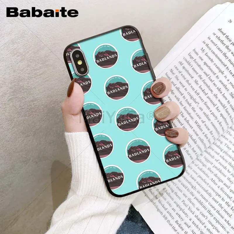 Babaite Badlands Halsey Colorful Cute Phone Accessories Case for iPhone X XS MAX 6 6S 7 7plus 8 8Plus 5 5S XR