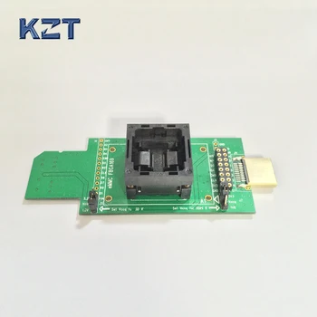 eMMC test socket flash chip eMMC153/eMMC169/BGA169 socket BGA153 Android phone flash data backup data recovery to SD--HDMI
eMMC test socket flash chip eMMC153/eMMC169/BGA169 socket BGA153 Android phone flash data backup data recovery to SD--HDMI
