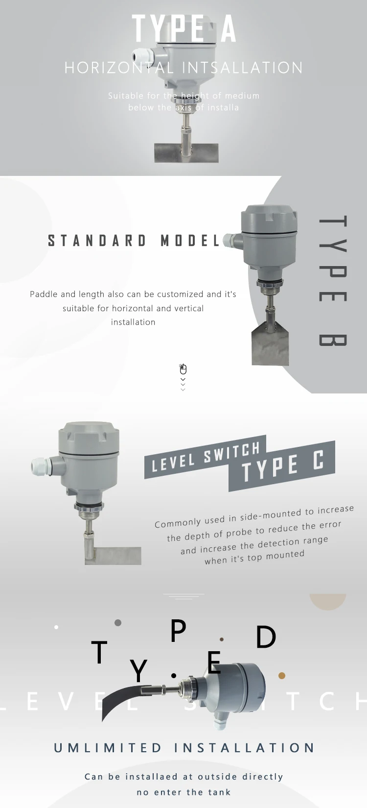 Installation of paddle