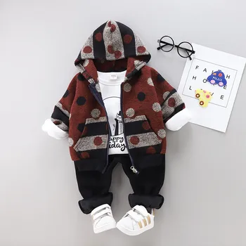 0-4 years High quality boys clothing set 2018 winter warm thicken woolen children clothing kids clothes baby boys clothes
0-4 years High quality boys clothing set 2018 winter warm thicken woolen children clothing kids clothes baby boys clothes