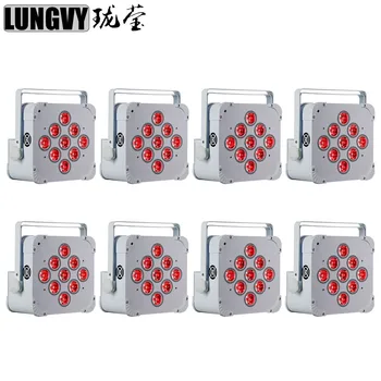 Free Shipping 8pcs/Lot 9x18w 6in1 RGBWA UV Wireless Battery Led Par Light Professional Stage Lights
Free Shipping 8pcs/Lot 9x18w 6in1 RGBWA UV Wireless Battery Led Par Light Professional Stage Lights