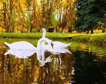 Frameless diy painting by numbers paint by numbers for home decor PBN for living room 4050cm white swan
Frameless diy painting by numbers paint by numbers for home decor PBN for living room 4050cm white swan