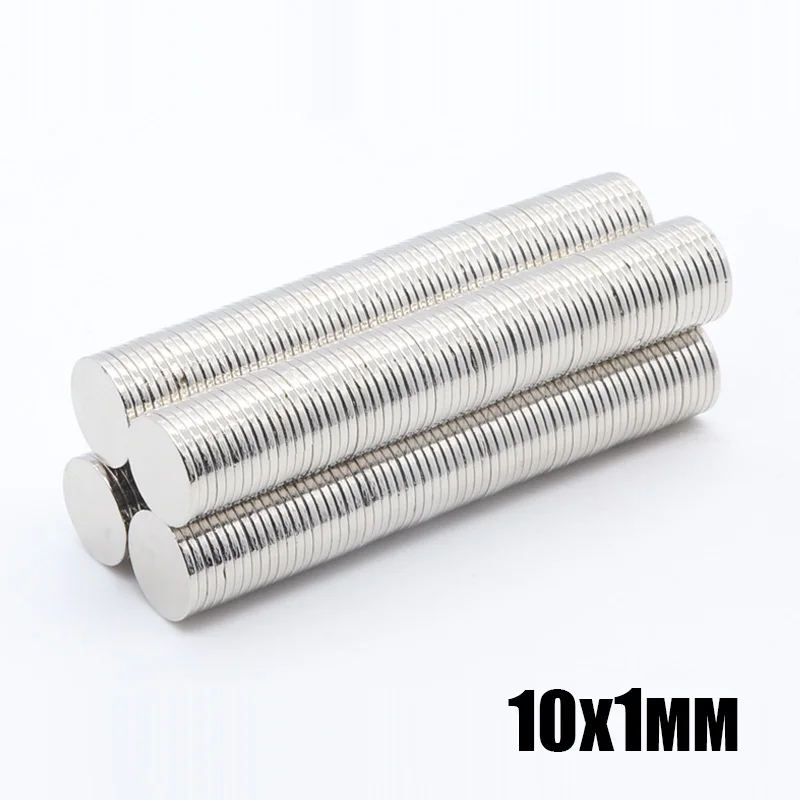 1000pcs 10x1mm Neodymium magnet 10x1mm Rare Earth small Strong Round permanent 10*1mm fridge Electromagnet NdFeB nickle magnetic
1000pcs 10x1mm Neodymium magnet 10x1mm Rare Earth small Strong Round permanent 10*1mm fridge Electromagnet NdFeB nickle magnetic