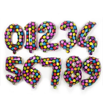 Nicro 16 inch Air Dots Colorful Point Number Foil Balloons Birthday Party Wedding Christmas Decoration For Home #Bal50
Nicro 16 inch Air Dots Colorful Point Number Foil Balloons Birthday Party Wedding Christmas Decoration For Home #Bal50