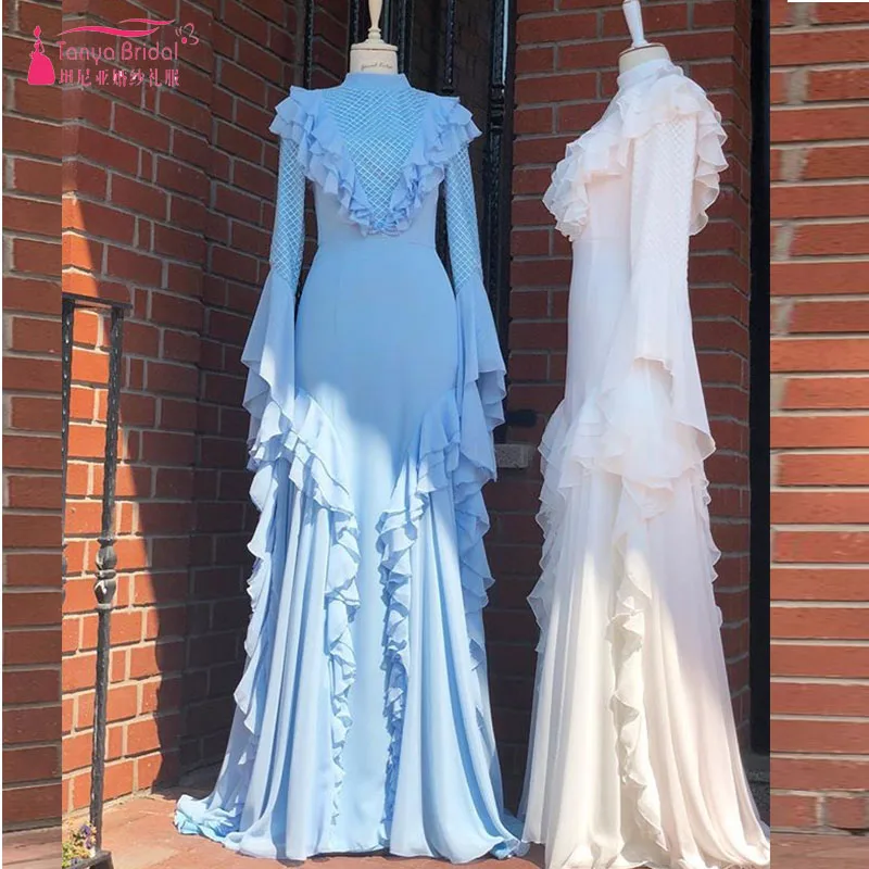Long Sleeve Muslim Evening Gowns Long sleeve Dubai Kaftan Abaya Ruffy Elegant Women Formal Vestido De Noiva ZE071
Long Sleeve Muslim Evening Gowns Long sleeve Dubai Kaftan Abaya Ruffy Elegant Women Formal Vestido De Noiva ZE071