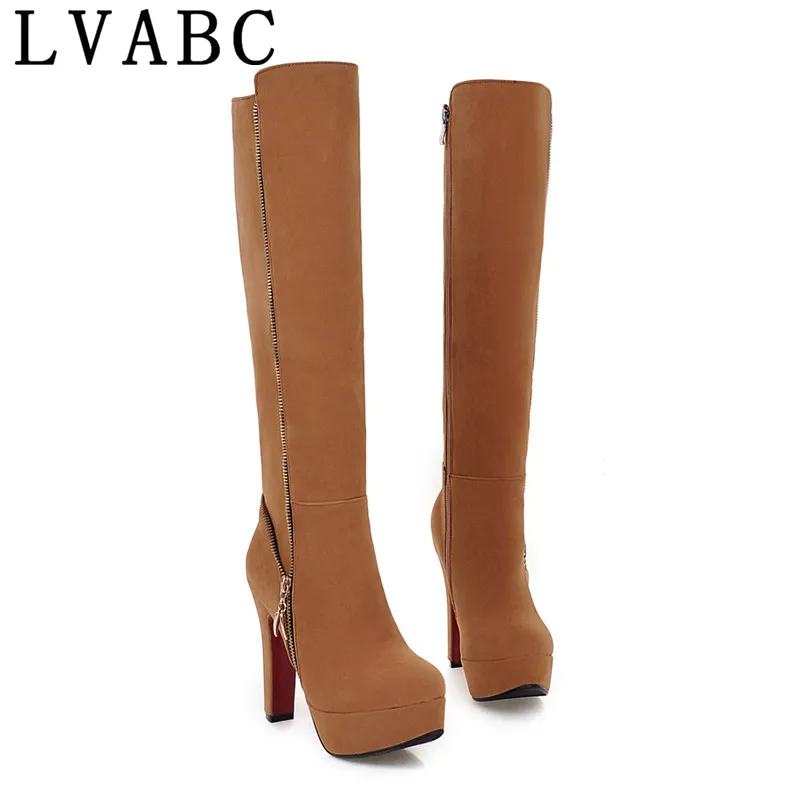 2018 Fashion Knee Boots Sexy Scrub Ladies Platform Knee Boots Elegant Platform Riding Boots Size 33-47
2018 Fashion Knee Boots Sexy Scrub Ladies Platform Knee Boots Elegant Platform Riding Boots Size 33-47