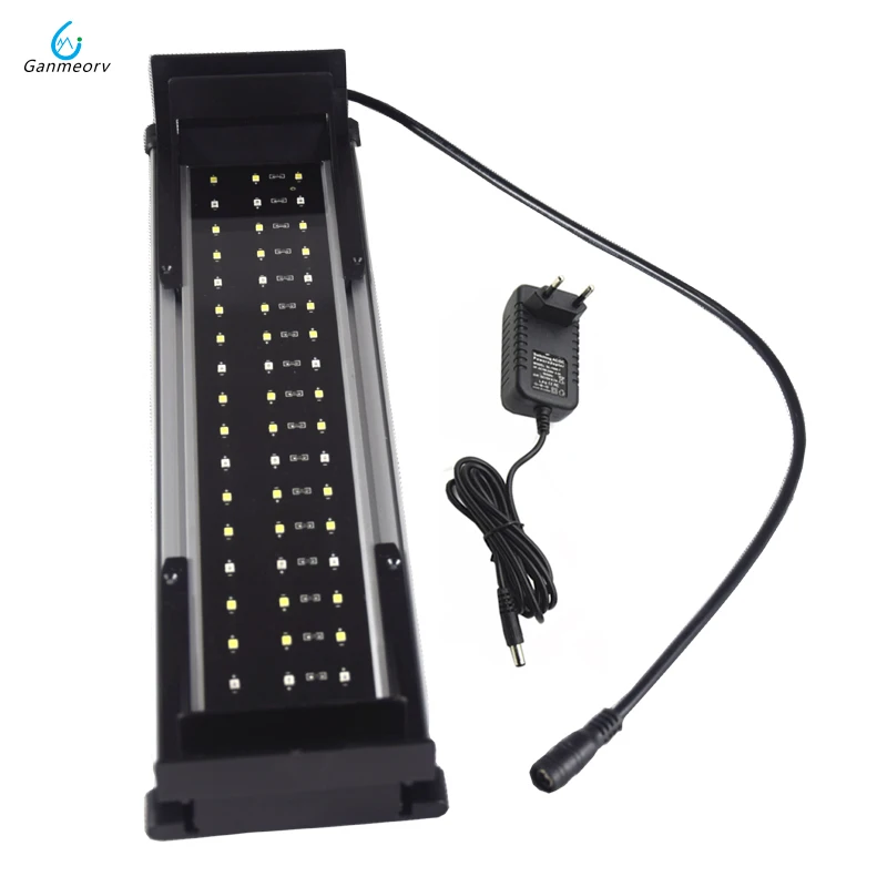 30-50cm 11W Aquarium LED Lighting Fish Tank Light Lamp with Extendable Brackets 36 White and 18 Blue LEDs Fit for Aquarium decro
30-50cm 11W Aquarium LED Lighting Fish Tank Light Lamp with Extendable Brackets 36 White and 18 Blue LEDs Fit for Aquarium decro