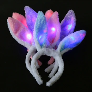 2020 New Colours Random Delivery Rabbit Ears Hair Clip Children Luminous Headdress Headwear LED Headband Accessories Hot Sale
2020 New Colours Random Delivery Rabbit Ears Hair Clip Children Luminous Headdress Headwear LED Headband Accessories Hot Sale
