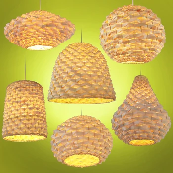 Creative B&B Hostel Hand-woven Rattan Single Head Chandelier Round Bird's Nest Farmhouse Dining Chandelier ZP419141
Creative B&B Hostel Hand-woven Rattan Single Head Chandelier Round Bird's Nest Farmhouse Dining Chandelier ZP419141