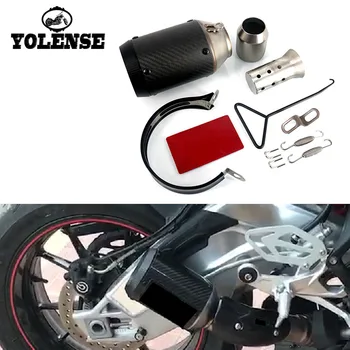Universal 51mm Motorcycle Carbon Fiber Muffler Exhaust Pipe System For Suzuki GSXR 600 750 1000 GSX-R600 GSXR-750 SV650 SV 650
Universal 51mm Motorcycle Carbon Fiber Muffler Exhaust Pipe System For Suzuki GSXR 600 750 1000 GSX-R600 GSXR-750 SV650 SV 650
