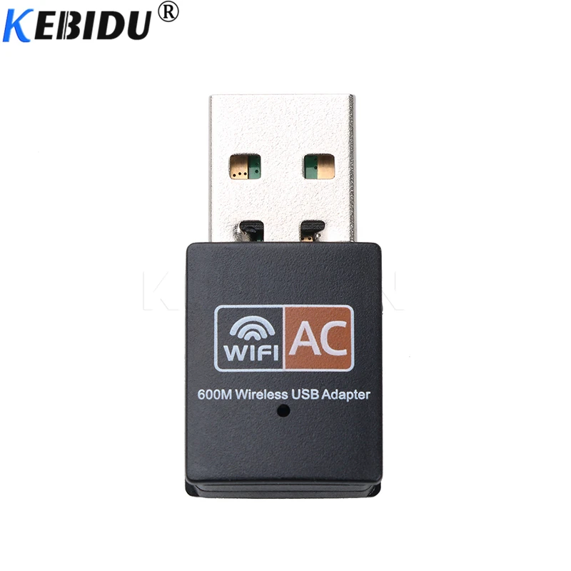kebidu Wireless 600Mbps USB WiFi Adapter 2.4GHz 5GHz WiFi Antenna PC Computer Network Card Receiver Dual Band 802.11b/n/g/ac
kebidu Wireless 600Mbps USB WiFi Adapter 2.4GHz 5GHz WiFi Antenna PC Computer Network Card Receiver Dual Band 802.11b/n/g/ac