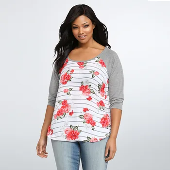 2019 Autumn Fashion Plus Size T-Shirt Women Blusa Loose Printed Round Neck Long Sleeve Large Size T-shirt Lady Casual Tops Shirt
2019 Autumn Fashion Plus Size T-Shirt Women Blusa Loose Printed Round Neck Long Sleeve Large Size T-shirt Lady Casual Tops Shirt