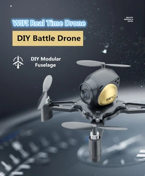 DIY HD aerial remote control battle quadcopter 3D Flip 6-Axis Gyro 2MP/0.3MP HD camera DIY WIFI FPV DIY Battle RC Drone model
DIY HD aerial remote control battle quadcopter 3D Flip 6-Axis Gyro 2MP/0.3MP HD camera DIY WIFI FPV DIY Battle RC Drone model
