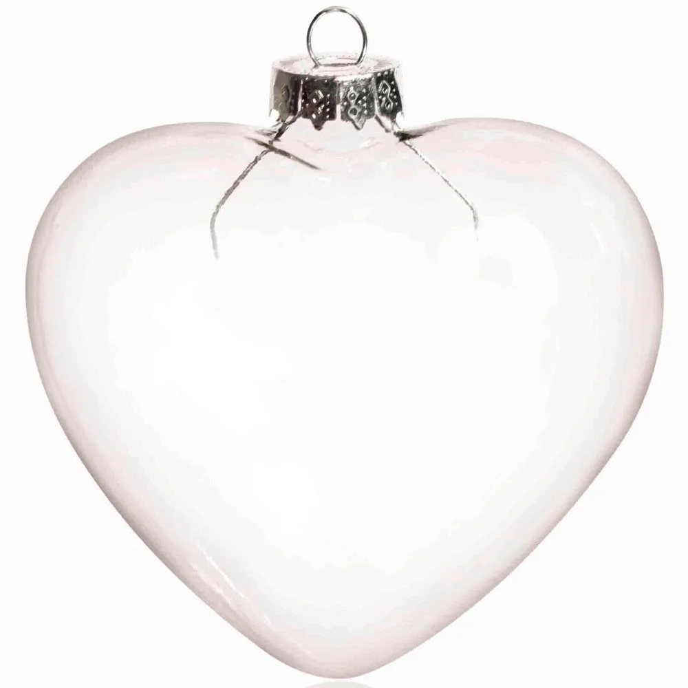 Free Shipping DIY Paintable Transparent Christmas Decoration, 90mm Heart Glass Ornament Silver Top, 100/Pack
Free Shipping DIY Paintable Transparent Christmas Decoration, 90mm Heart Glass Ornament Silver Top, 100/Pack