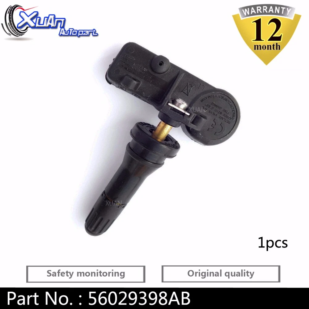 XUAN 1PCS Tire Pressure Monitor Sensor TPMS 56029398AB For DODGE CHALLENGER CHARGER DURANGO GRAND CARAVAN JOURNEY 2010-2016
XUAN 1PCS Tire Pressure Monitor Sensor TPMS 56029398AB For DODGE CHALLENGER CHARGER DURANGO GRAND CARAVAN JOURNEY 2010-2016