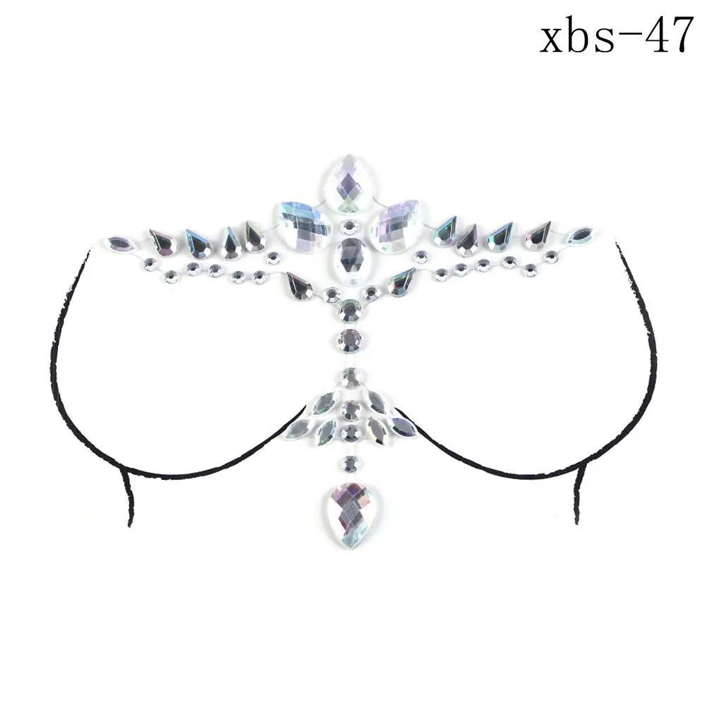Body Paint Accessories Crystal Nipple Cover Stickers Women Bra Breast Pasties Adhesive Stickers 18.5*13cm
Body Paint Accessories Crystal Nipple Cover Stickers Women Bra Breast Pasties Adhesive Stickers 18.5*13cm
