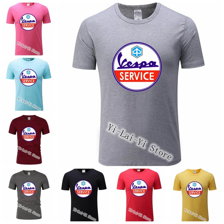 Italy Legend Men Vespa Servizio vintage T Shirt Vespa Service T-Shirt Male tshirt made Italian legend Vespa Scooter Men's Tee
Italy Legend Men Vespa Servizio vintage T Shirt Vespa Service T-Shirt Male tshirt made Italian legend Vespa Scooter Men's Tee