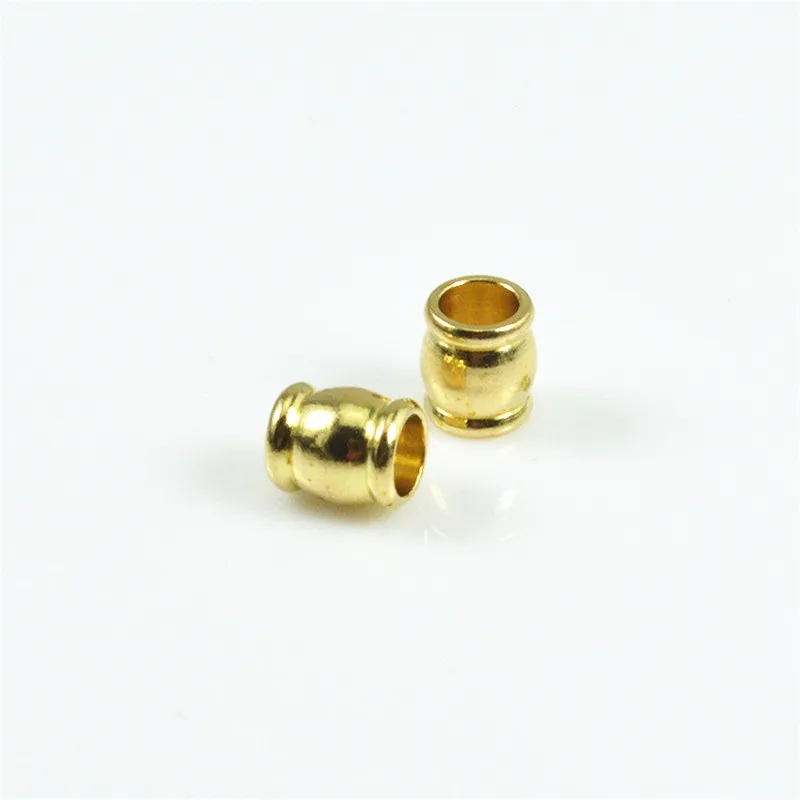 SEA MEW 100 PCS 6.5mm*6mm Metal Raw Brass Spacer Bead Barrel Beads Loose Bead Crafts Accessories For Jewelry Making
SEA MEW 100 PCS 6.5mm*6mm Metal Raw Brass Spacer Bead Barrel Beads Loose Bead Crafts Accessories For Jewelry Making