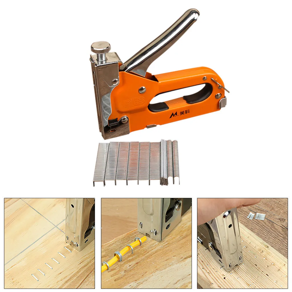 3 In1 Manual Stapler Hand Tool for Door/T/U Type with 600 Staples professional tools used in home decoration, carton making
3 In1 Manual Stapler Hand Tool for Door/T/U Type with 600 Staples professional tools used in home decoration, carton making