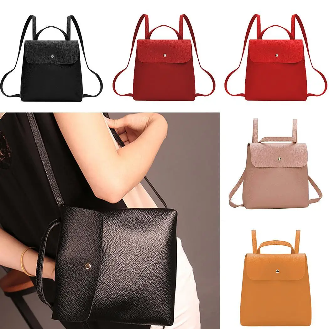 Women Casual Mini Solid Adjustable Straps Shoulder 522 Bag Square School Card Pocket 2 Buckle 20L Backpack
Women Casual Mini Solid Adjustable Straps Shoulder 522 Bag Square School Card Pocket 2 Buckle 20L Backpack