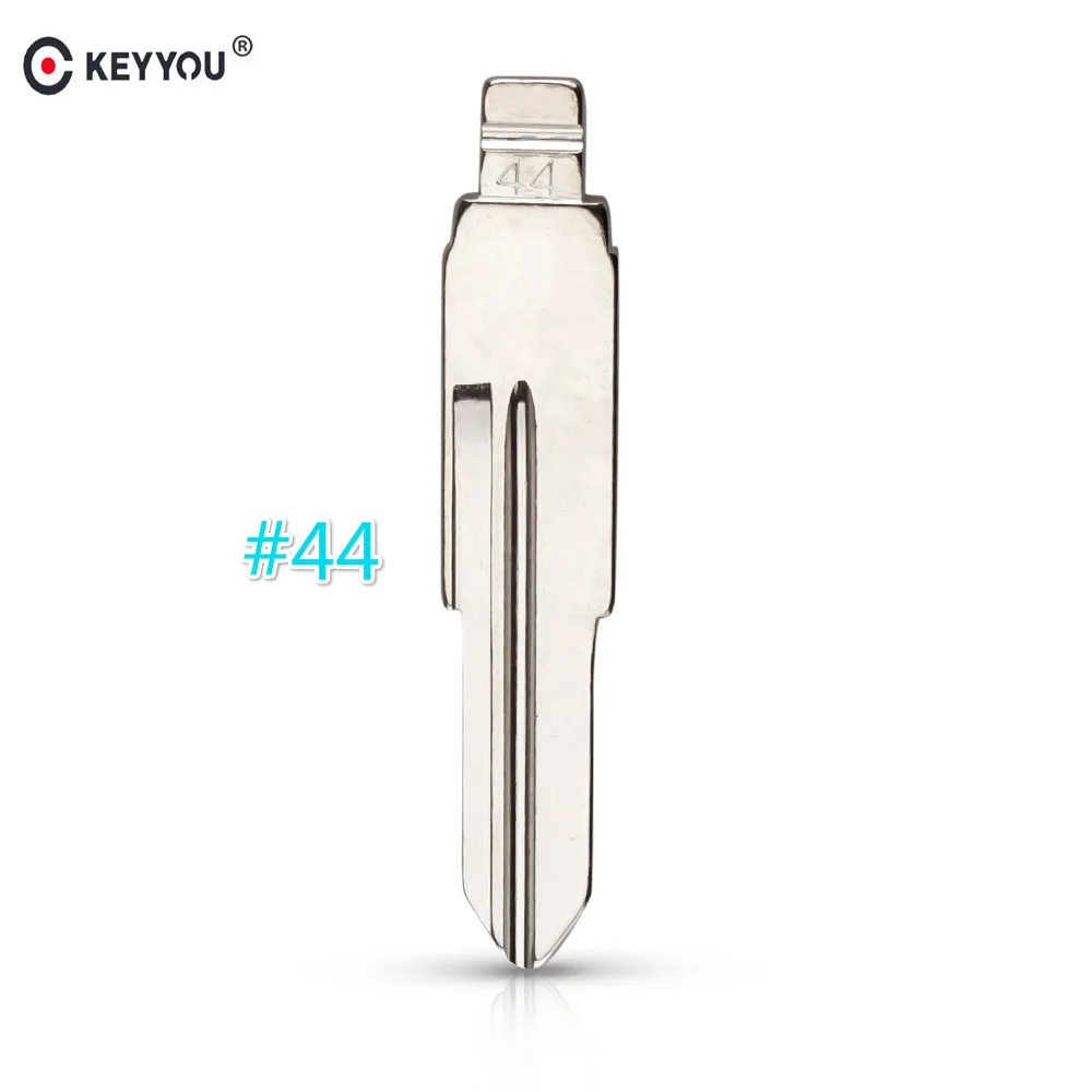 KEYYOU 10 pcs/lot Metal Blank Uncut Flip KD Remote Key Blade Type #44 for Chery Elegant Key Blade NO. 44
KEYYOU 10 pcs/lot Metal Blank Uncut Flip KD Remote Key Blade Type #44 for Chery Elegant Key Blade NO. 44
