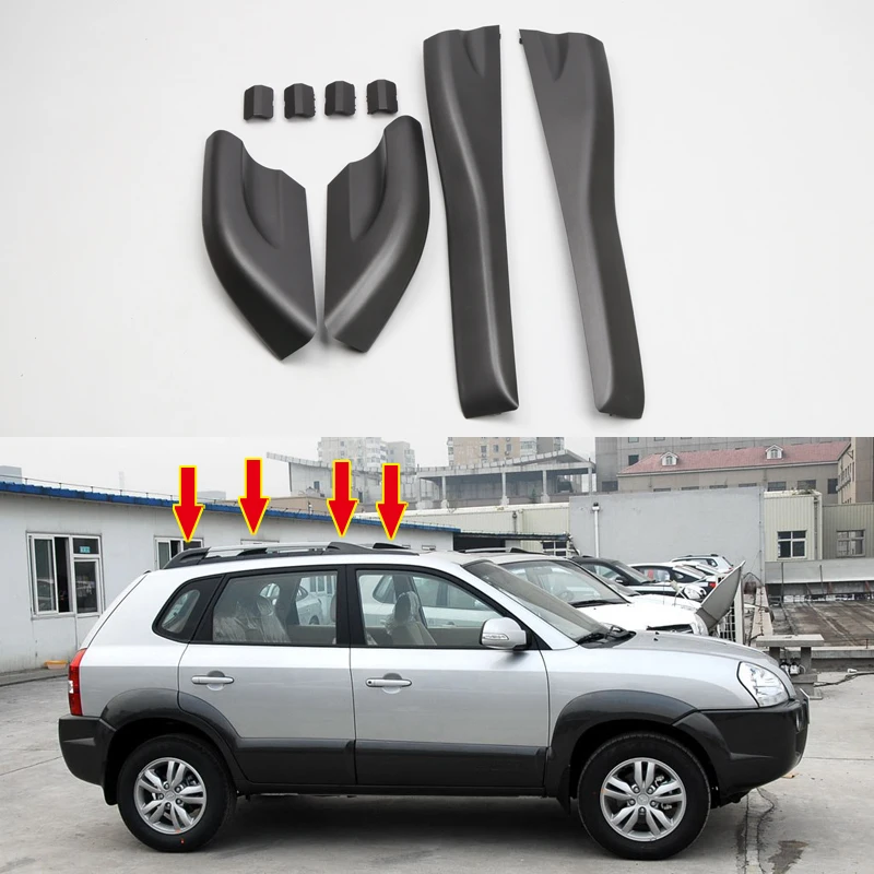 For Hyundai Tucson JM 2004-2009 Black Roof Rack Bar Rail End Replacement Cover Shell Cap
For Hyundai Tucson JM 2004-2009 Black Roof Rack Bar Rail End Replacement Cover Shell Cap