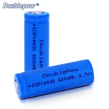 4pcs/Lot FREE SHIPPING Hot Sale Doublepow DP-14430 600mA 3.7V Li-ion rechargeable battery 14430 HIGH CAPACITY FOR FLASHLIGHT
4pcs/Lot FREE SHIPPING Hot Sale Doublepow DP-14430 600mA 3.7V Li-ion rechargeable battery 14430 HIGH CAPACITY FOR FLASHLIGHT
