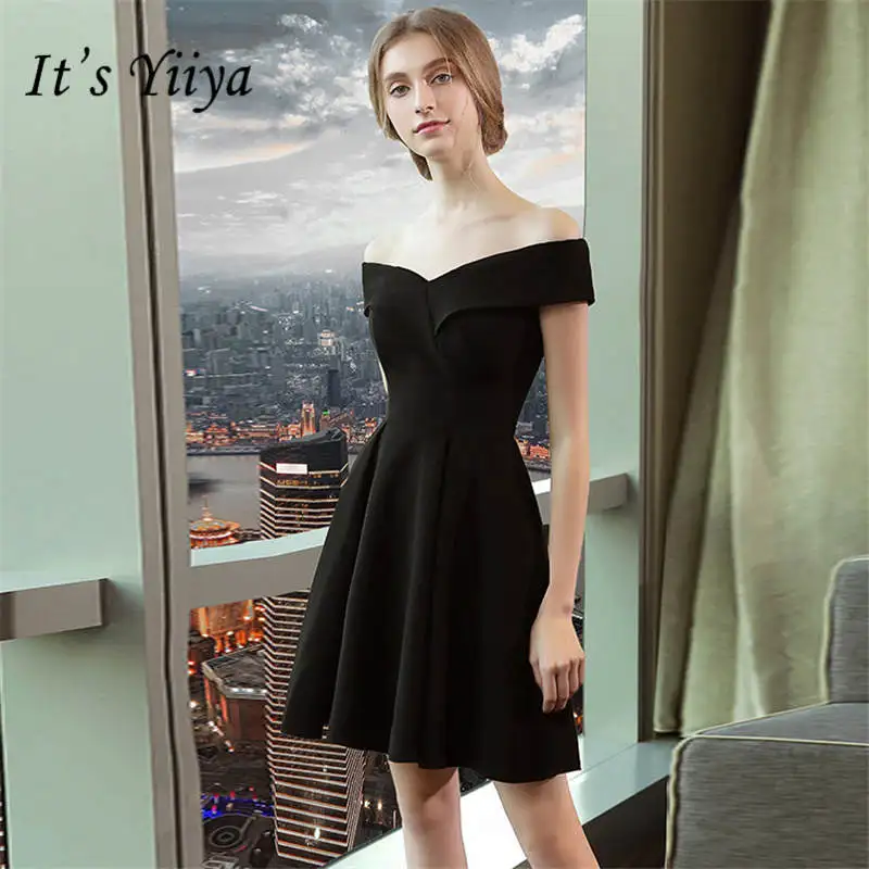 It's YiiYa Little Black Boat Neck Off The Shoulder Backless Stain Zipper Cocktail Dresses Above Knee A-line Party Dress LX655
It's YiiYa Little Black Boat Neck Off The Shoulder Backless Stain Zipper Cocktail Dresses Above Knee A-line Party Dress LX655
