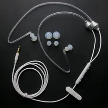 hot Phone Accessories ear headphones with wheat bilateral air duct radiation bilateral binaural headset 3.5