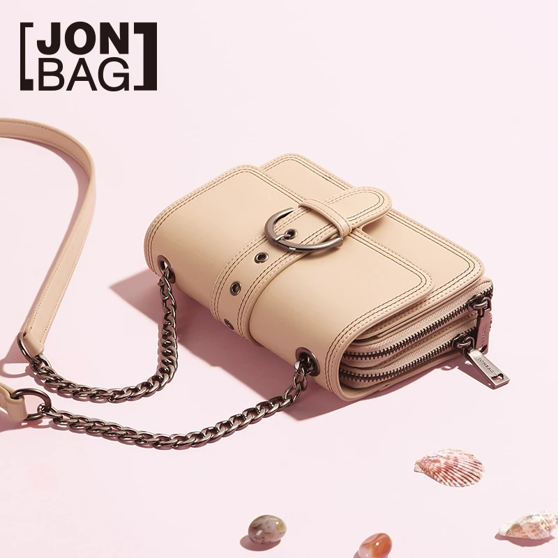 JONBAG Retro Hong Kong style chain small bag girl new autumn and winter 2019 chic one-shoulder cross-body girl bag
JONBAG Retro Hong Kong style chain small bag girl new autumn and winter 2019 chic one-shoulder cross-body girl bag