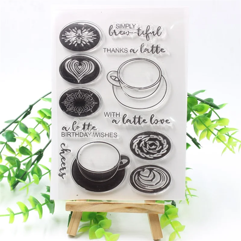 KSCRAFT Coffee Cup Transparent Clear Silicone Stamp/Seal for DIY scrapbooking/photo album Decorative clear stamp 289
KSCRAFT Coffee Cup Transparent Clear Silicone Stamp/Seal for DIY scrapbooking/photo album Decorative clear stamp 289